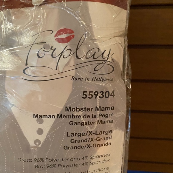 Mobster Mama Forplay Costume XL - Picture 8 of 13